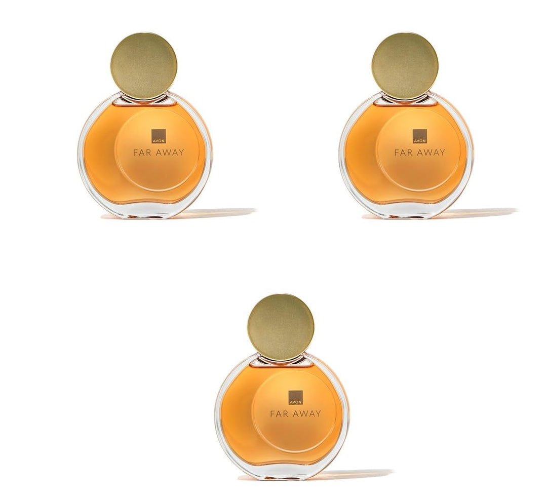 Avon Far Away Eau de Parfum, 50 ml, 3 Stück