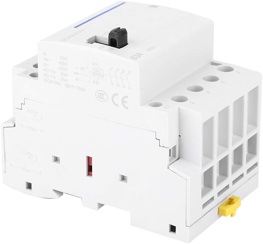 Haushalts-AC-Schütz, BCH8-63M 230 V 4P 63A Ultra-Energieeinsparung für die Haushaltsindustrie mit ma