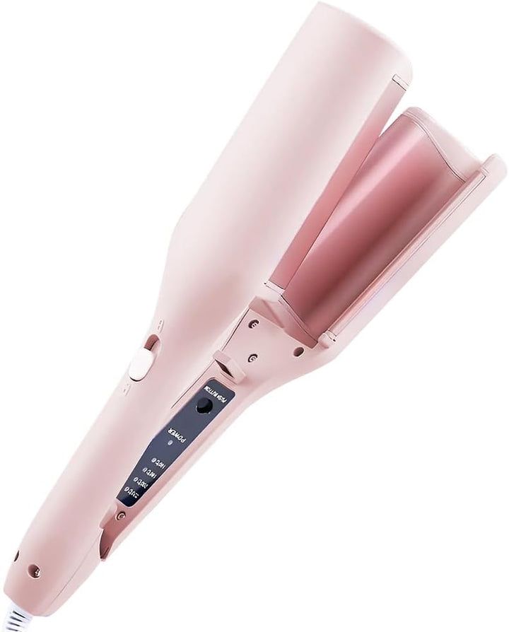 Welleneisen für Haare 32mm Mit 4 Einstellbarer Temperatur, Lockenstab für Beach Waves und Französisc