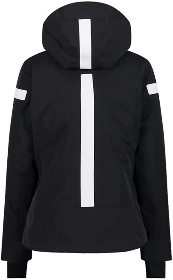 CMP Damen Zip Hoodie Jacke Isolationsjacke 38 Schwarz, 38 Schwarz