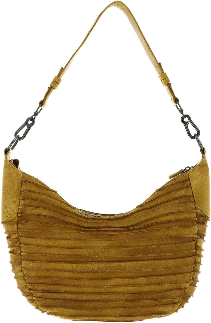 FREDsBRUDER Riffel Flowow Schultertasche Leder 43 cm