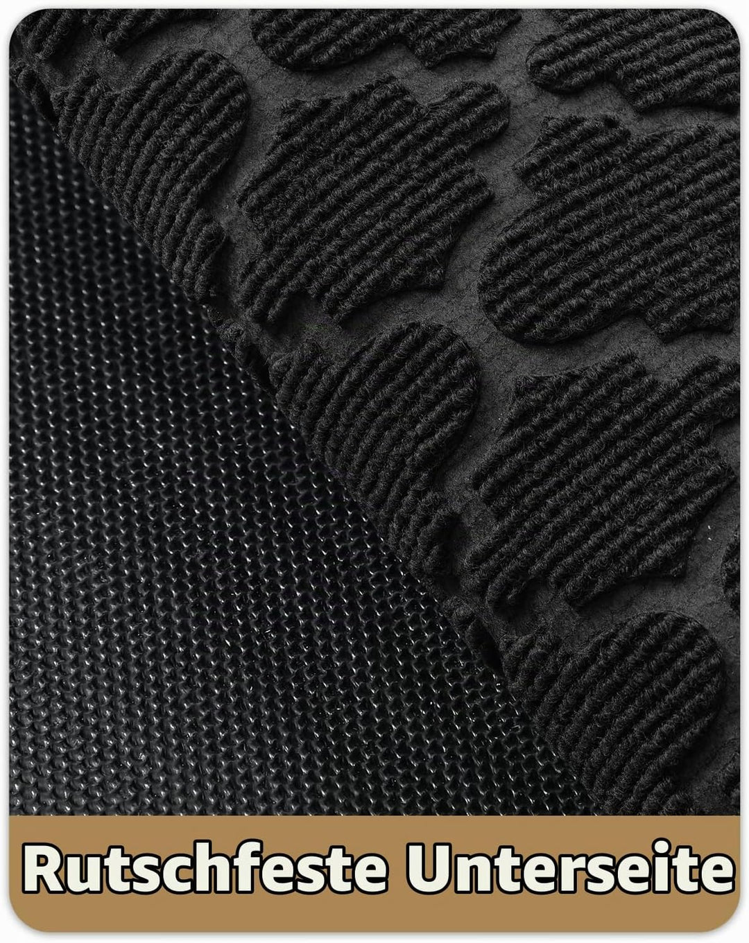 Color G Fussmatte Aussen Robuster 43.5 x 75 cm, rutschfest Fussmatte Aussen, Waschbar Schmutzfangmat