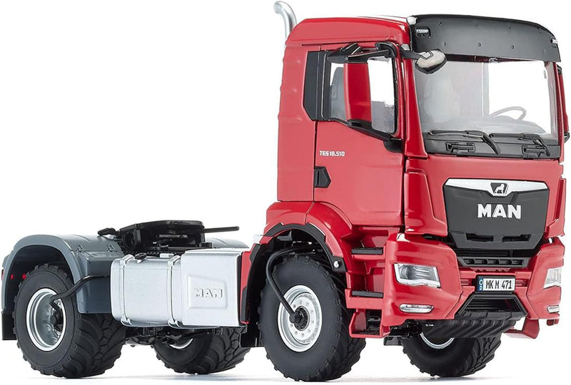 WIKING 077653 MAN TGS 18.510 4x4 BL 2-Achs Zugmaschine, Modell-Lkw, 1:32, Metall/Kunststoff, Ab 14 J