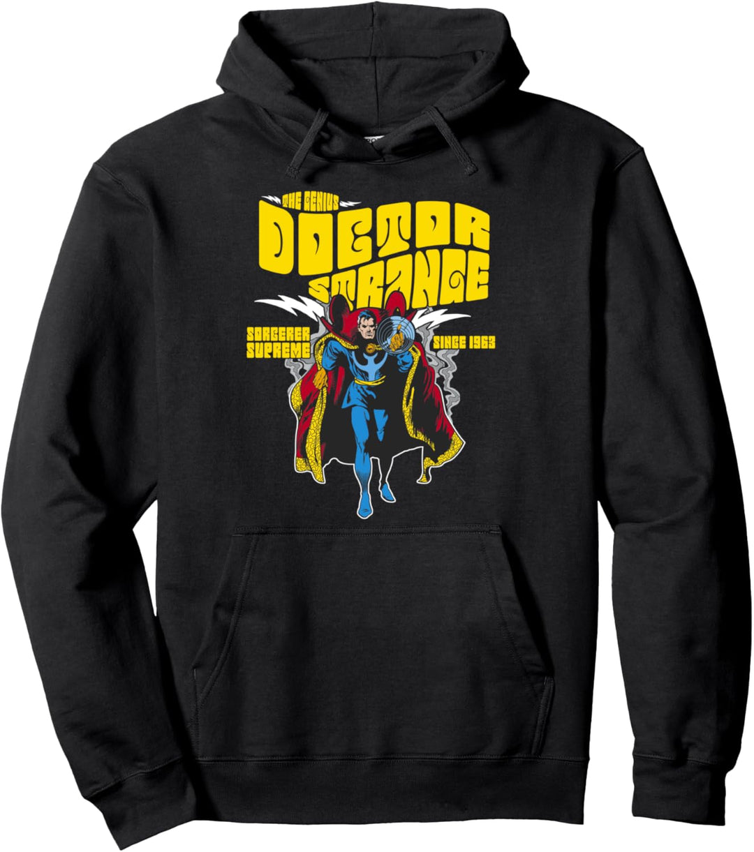Marvel The Genius Doctor Strange Since 1963 Poster Pullover Hoodie