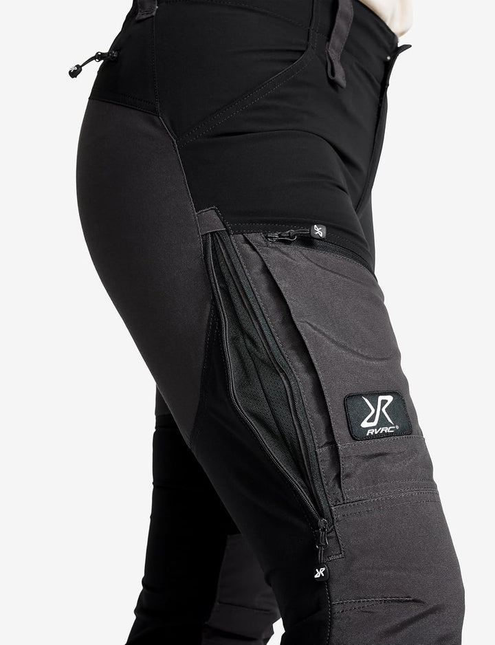 RevolutionRace Damen RVRC GP Pro Pants, Hose zum Wandern und für viele Outdoor-Aktivitäten S Jet Bla