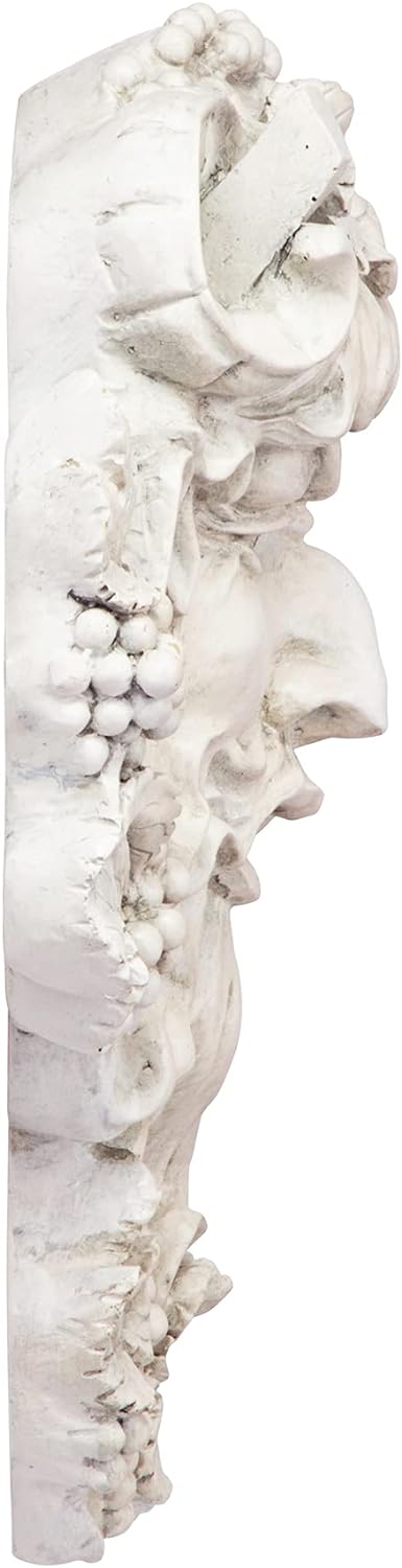 Design Toscano Bacchus, Gott des Weines: Blattmaske, Wandskulptur 1er-Set, 1er-Set