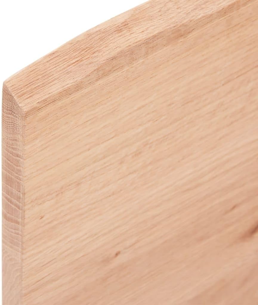 vidaXL Waschtischplatte, Multifunktional Arbeitsplatte mit Naturkante, Waschtischkonsole Tischplatte