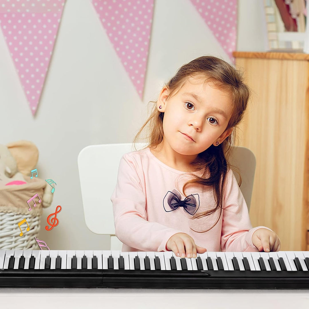 GOPLUS 88 Tasten digital Piano, elektronisches Klavier mit Tragtasche, 128 Rhythmen & 128 Töne & 15