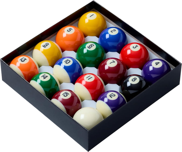 POWERGLIDE Herren Pool Billiards Set Poolball 1"7/8 (47.6mm) verschieden, 1"7/8 (47.6mm) verschieden