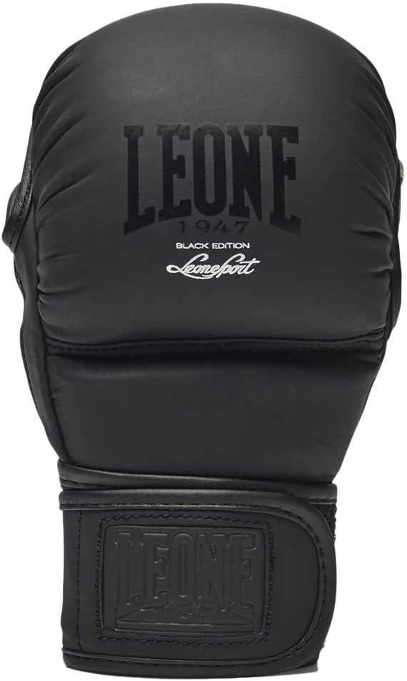 Leone 1947 Guanti MMA Black Edition Schwarz L, Schwarz L