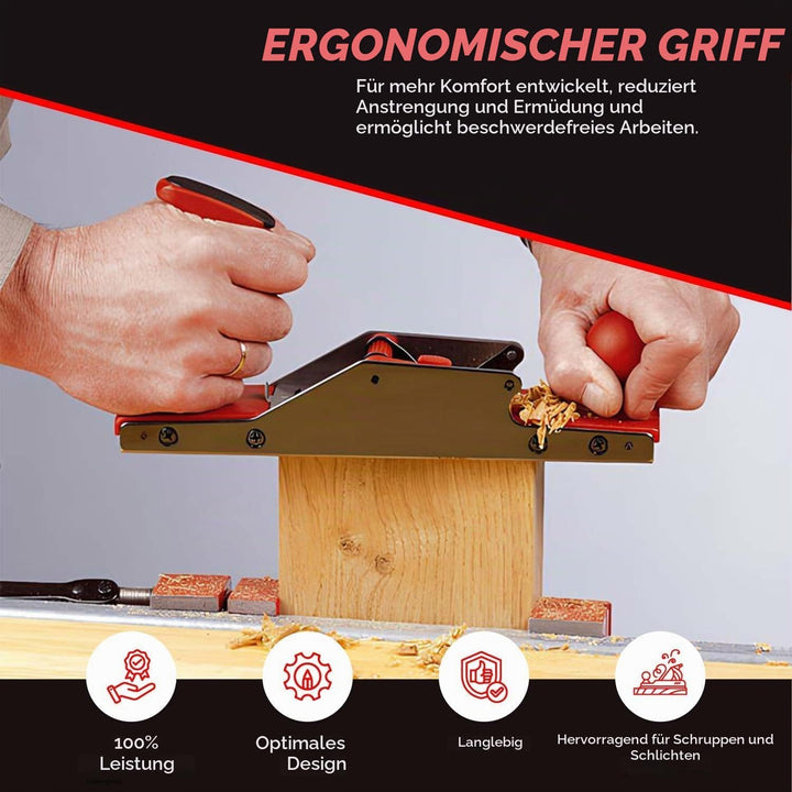 RALI 260 Monobloc Handholzhobel für Holzbearbeitung | Kein Schärfen erforderlich and Extrem einfache
