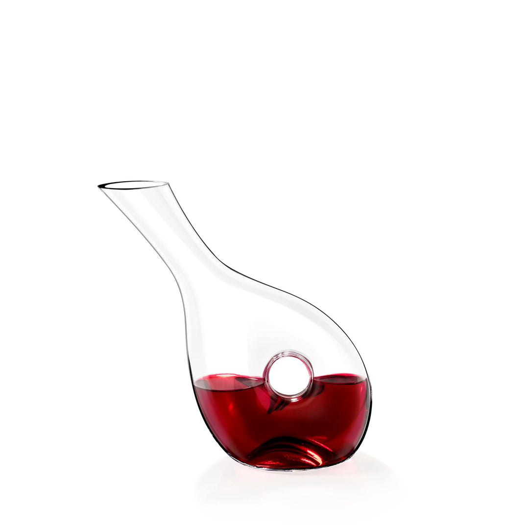 Wilmax Rotwein-Dekanter | 1000 ml | Wein-Karaffe aus Glas | Wein-dekantierer | Weinkaraffe | Dekanti