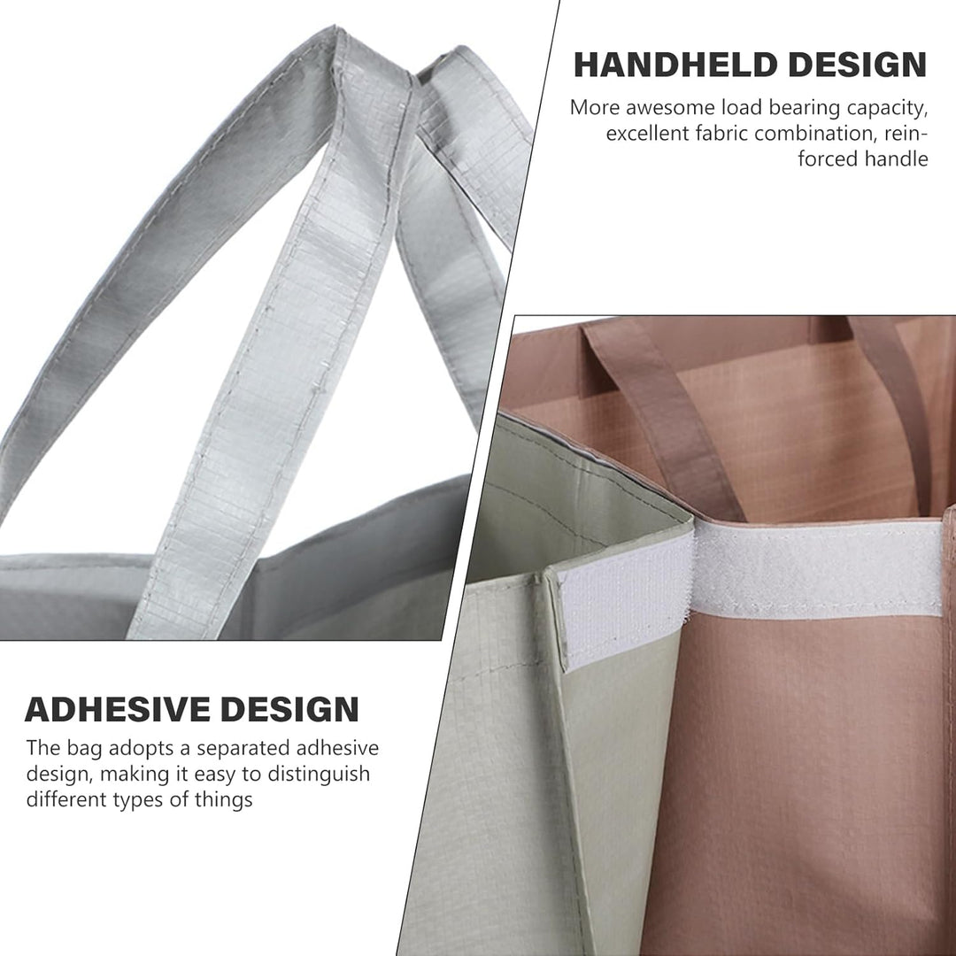 BORDEAG Mülltrennsystem 3fach, Altglas Sammelbehälter, Pfandflaschen Aufbewahrung, Recycling System,