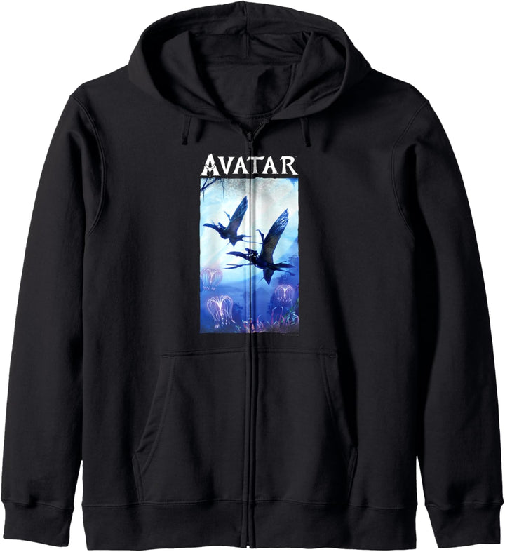 Avatar: The Way of Water Avatar Flight Pandora Panel Kapuzenjacke