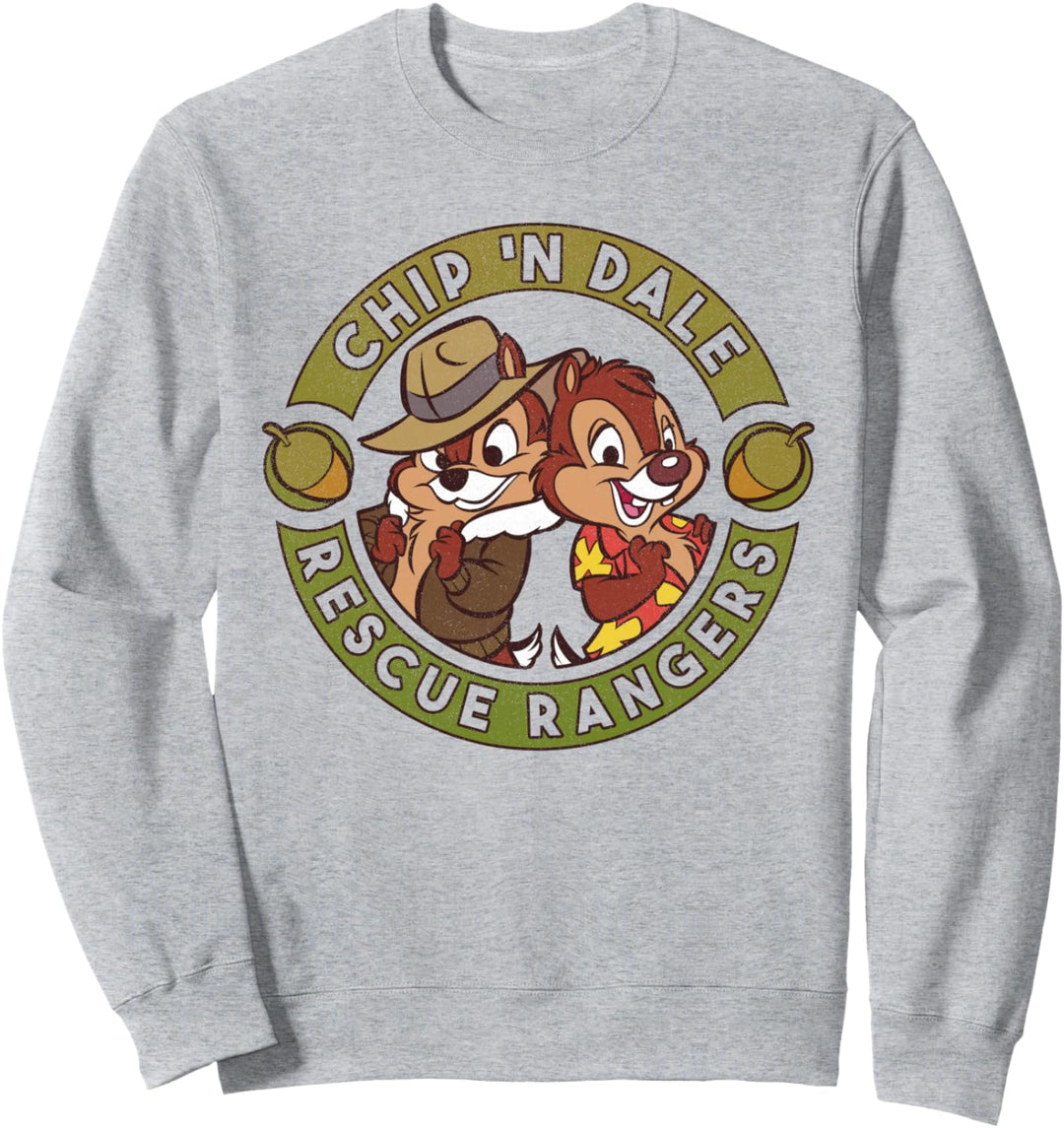 Disney Chip 'N Dale Rescue Rangers Logo Sweatshirt
