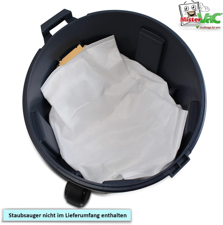 10x Staubsaugerbeutel kompatibel mit Cleanfix S10, S10 Plus, S 10 Plus Hepa