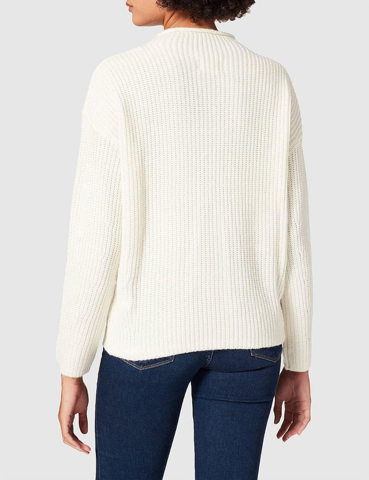 Camel Active Womenswear Damen 3095366K13 Pullover XL Off White, XL Off White