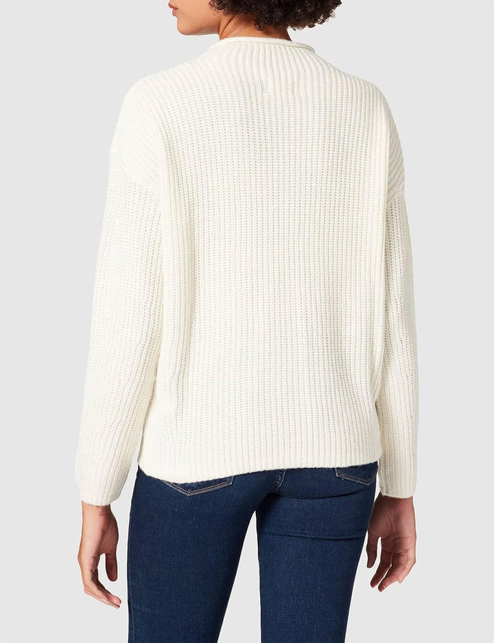 Camel Active Womenswear Damen 3095366K13 Pullover XL Off White, XL Off White
