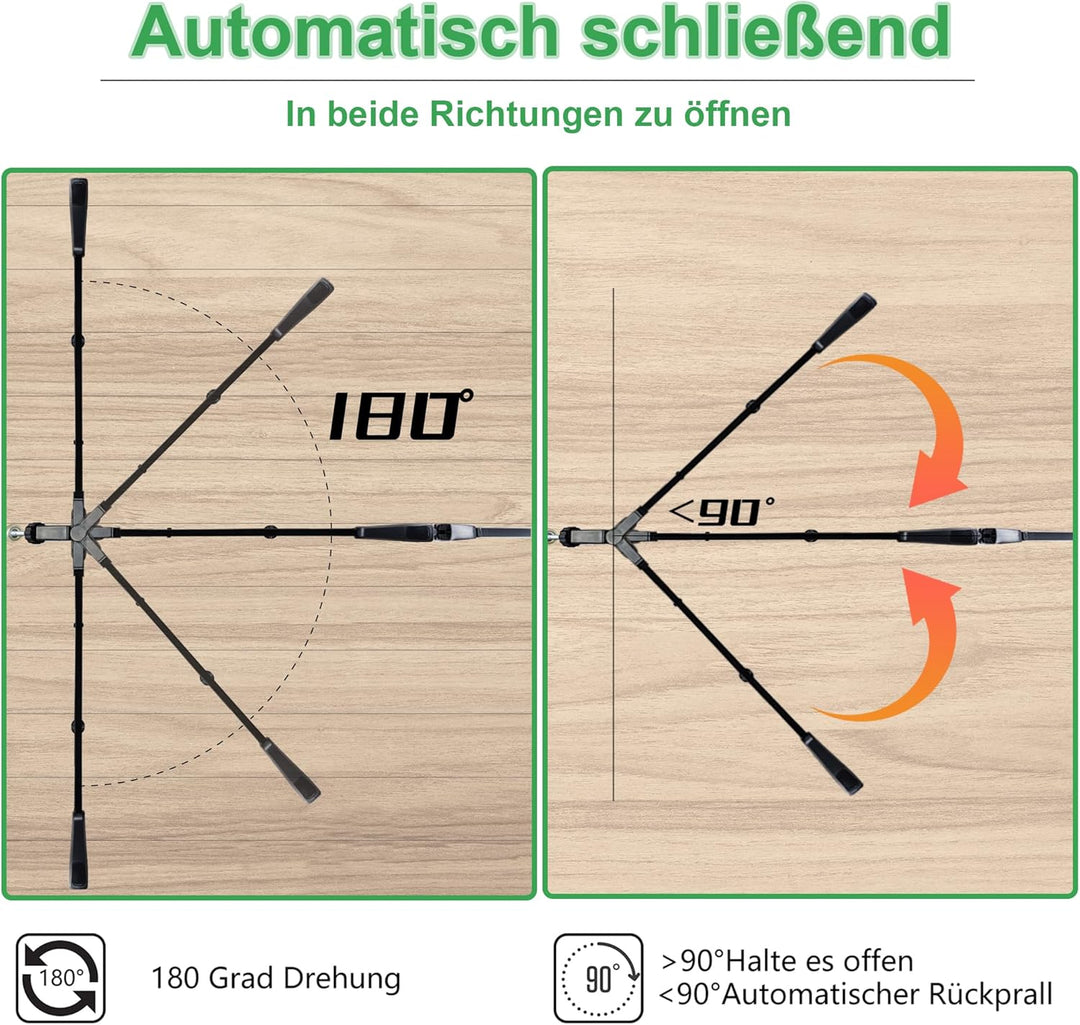 UISEBRT Treppenschutzgitter Türschutzgitter Ohne Bohren Treppengitter mit Katzentür Haustiertür, für