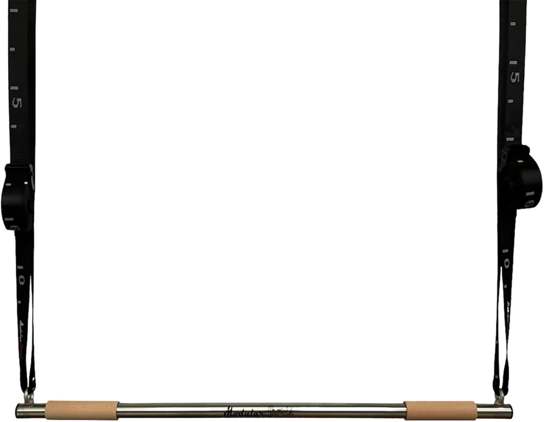 ModularSports SLIDE'N'ROLL rotierende Klimmzugstange aus Edelstahl/Klimmzugstange Outdoor und Indoor