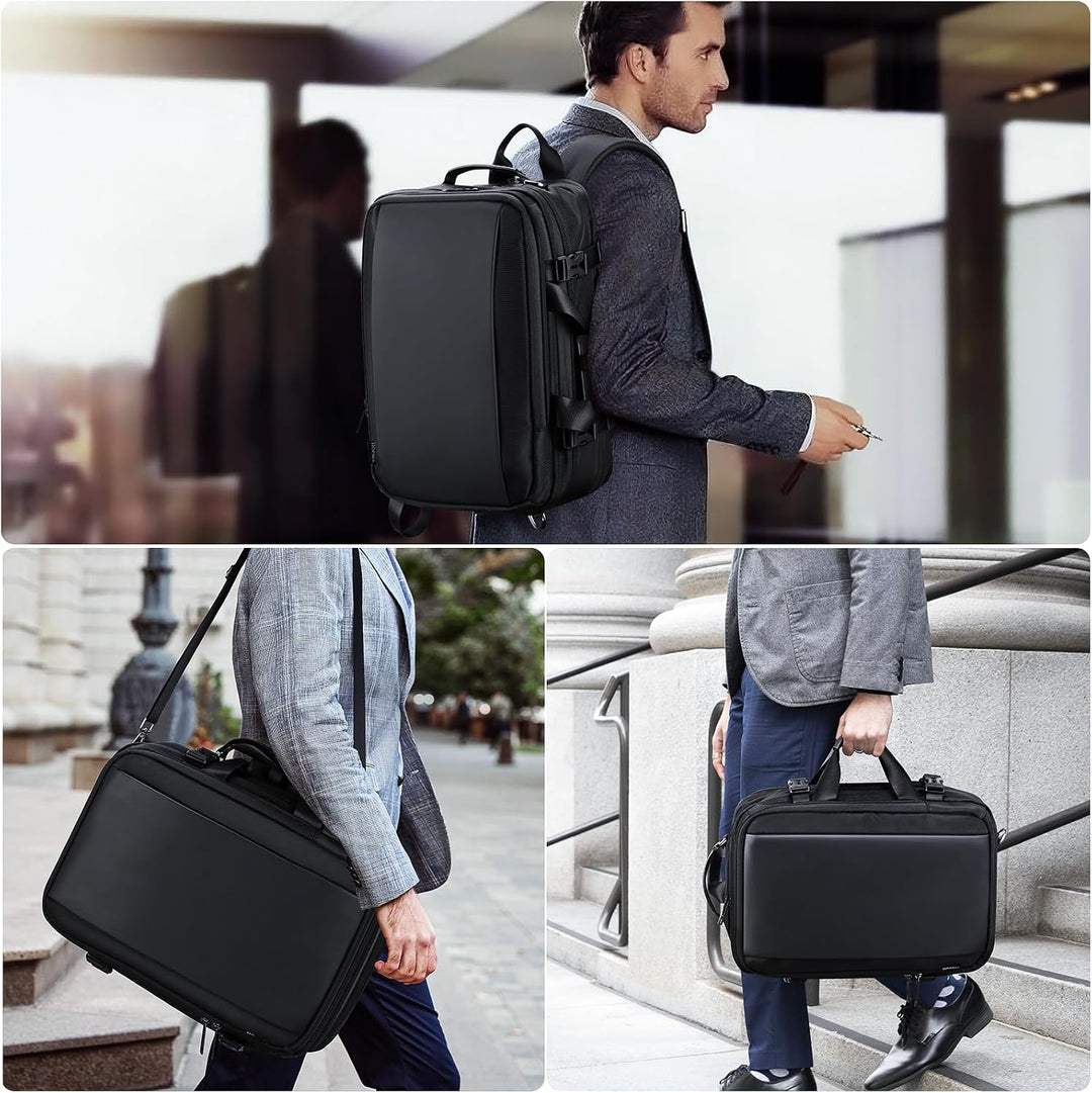 HOMIEE Rucksack für Reise, Kabine, gross, 40 l, Rucksack, Handgepäck, wasserdicht, erweiterbar, für
