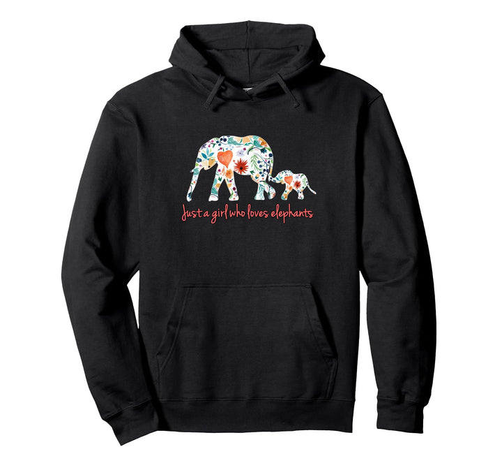 Kapuzenpullover mit Elefantenmotiv, für Damen und Mädchen Pullover Hoodie