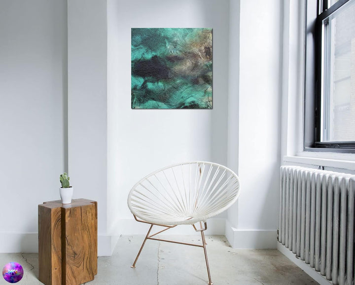 Original Gemälde Abstrakte Malerei Unikat - Strukturgemälde Acrylgemälde Moderne Kunst Wandkunst Hom