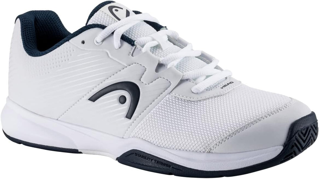 HEAD Herren Revolt Court MenTennisschuh 46 EU Weiss Blueberry, 46 EU Wei&#xDF; Blueberry