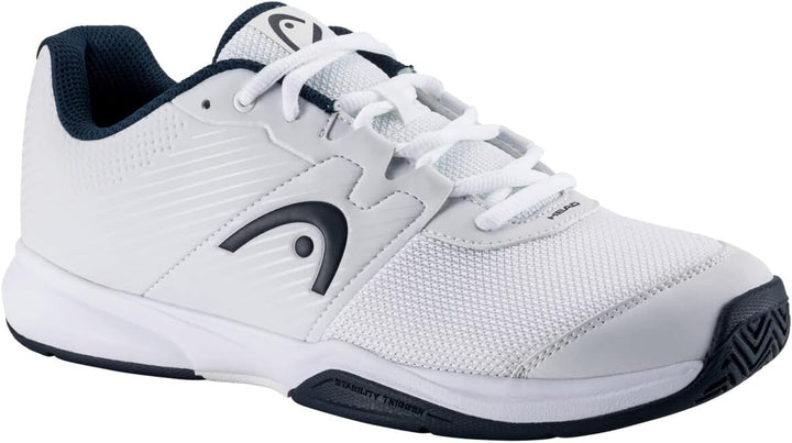 HEAD Herren Revolt Court MenTennisschuh 46 EU Weiss Blueberry, 46 EU Wei&#xDF; Blueberry