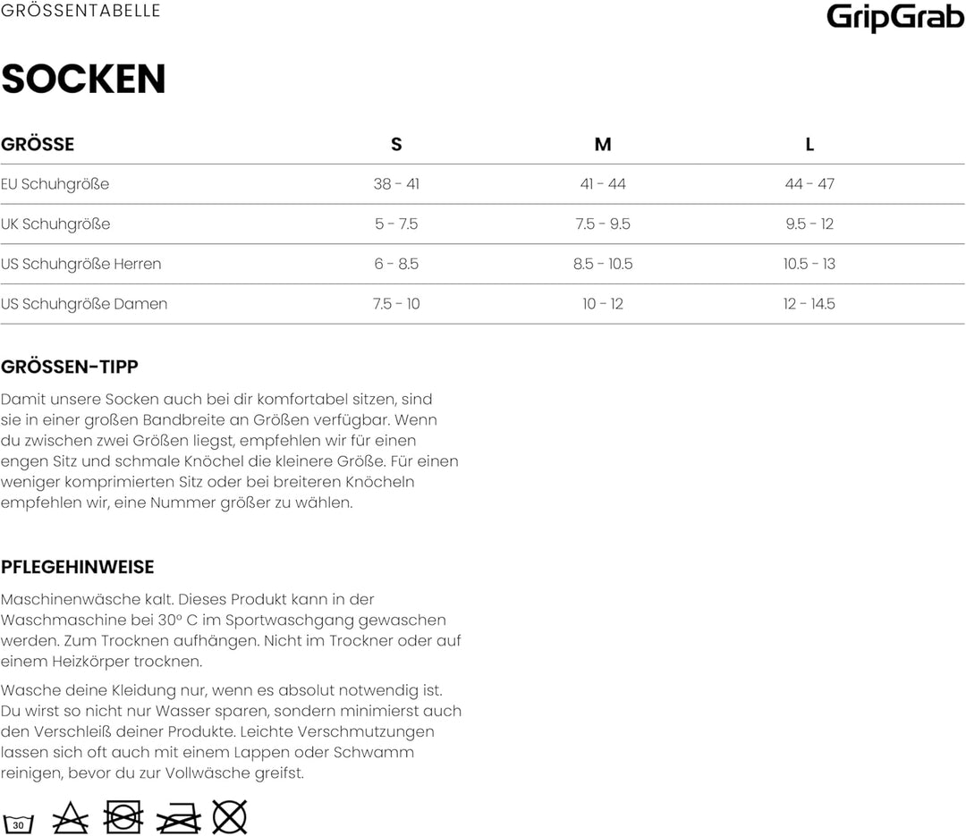 GripGrab 4 Jahreszeiten Multipack Fahrradsocken 3er Vorteilspack Sport Socken Frühling Sommer Herbst