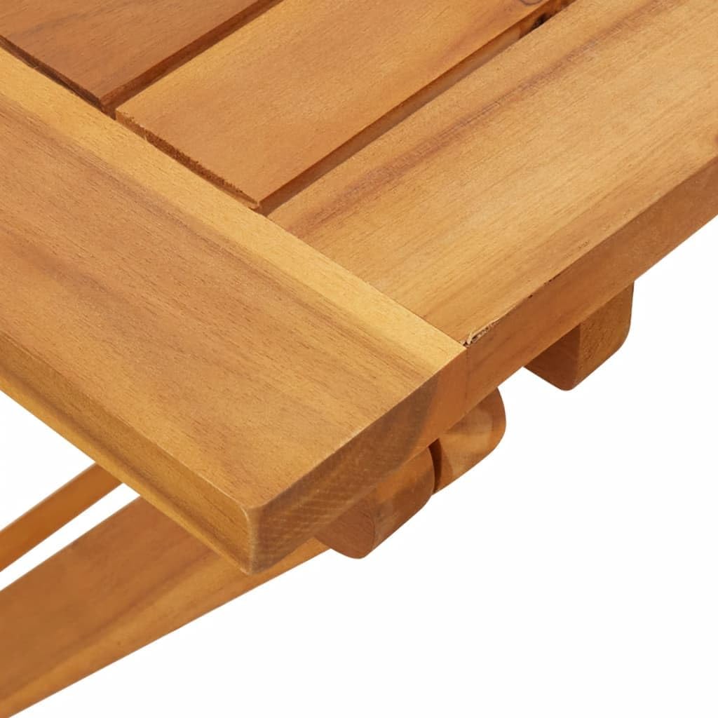 vidaXL Gartentisch, Esstisch mit Klappdesign, Holztisch für Terrasse Garten Balkon, Klapptisch Terra