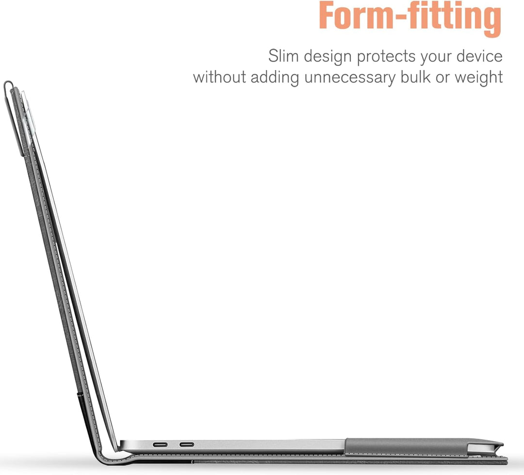 Fintie Hülle Kompatibel mit MacBook Air 13.6 (2026-2022 M5 M4 M3 M2), MacBook Air 13 (2020-2018 M1)