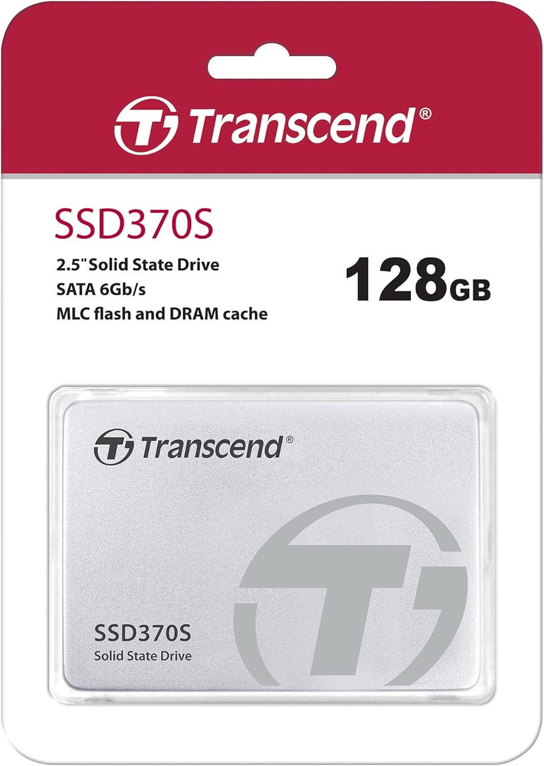 Transcend Highspeed 128GB interne 2.5” SSD (≠HDD) SATA III 6Gb/s, robust und schnell, für Aufrüstung