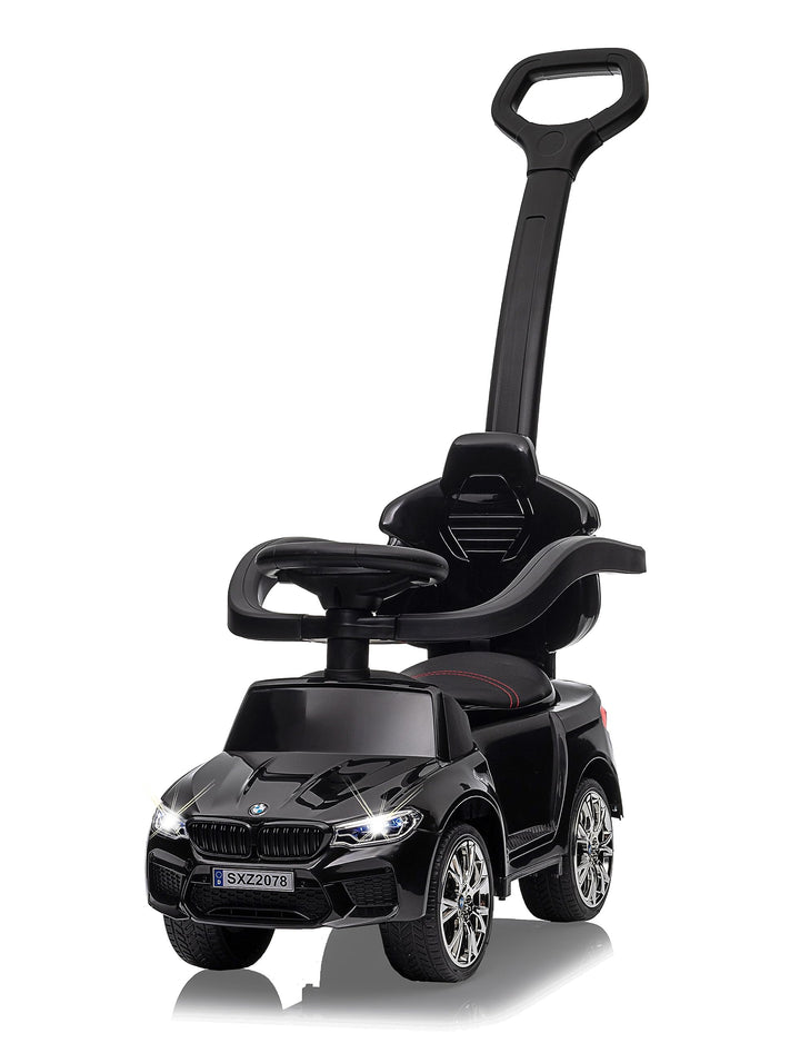 Jamara 464002 Rutscher BMW M5 2in1 Rutscherfahrzeug Offiziell lizenziert, Musik, Kippschutz, Schub-