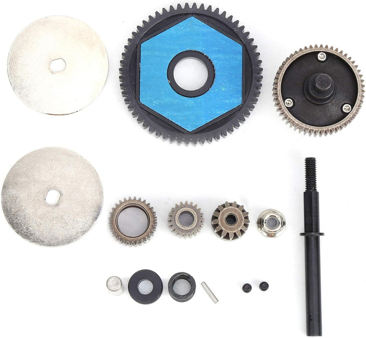 RC Getriebe, Stahl 56T RC Fahrzeug Getriebe Motorgetriebe RC Car Getriebe Mutter Zubehör 56T Hauptza