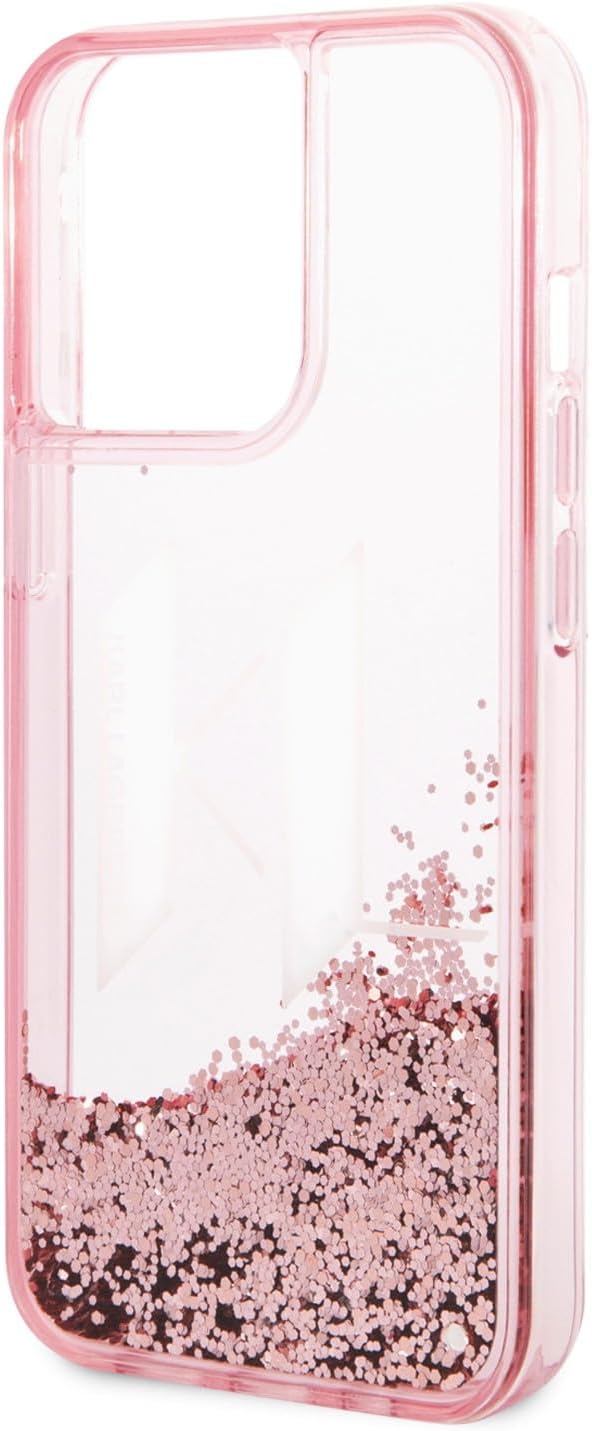 Karl Lagerfeld KLHCP14XLBKLCP Hülle für iPhone 14 Pro Max 6,7" rosa/pink hardcas