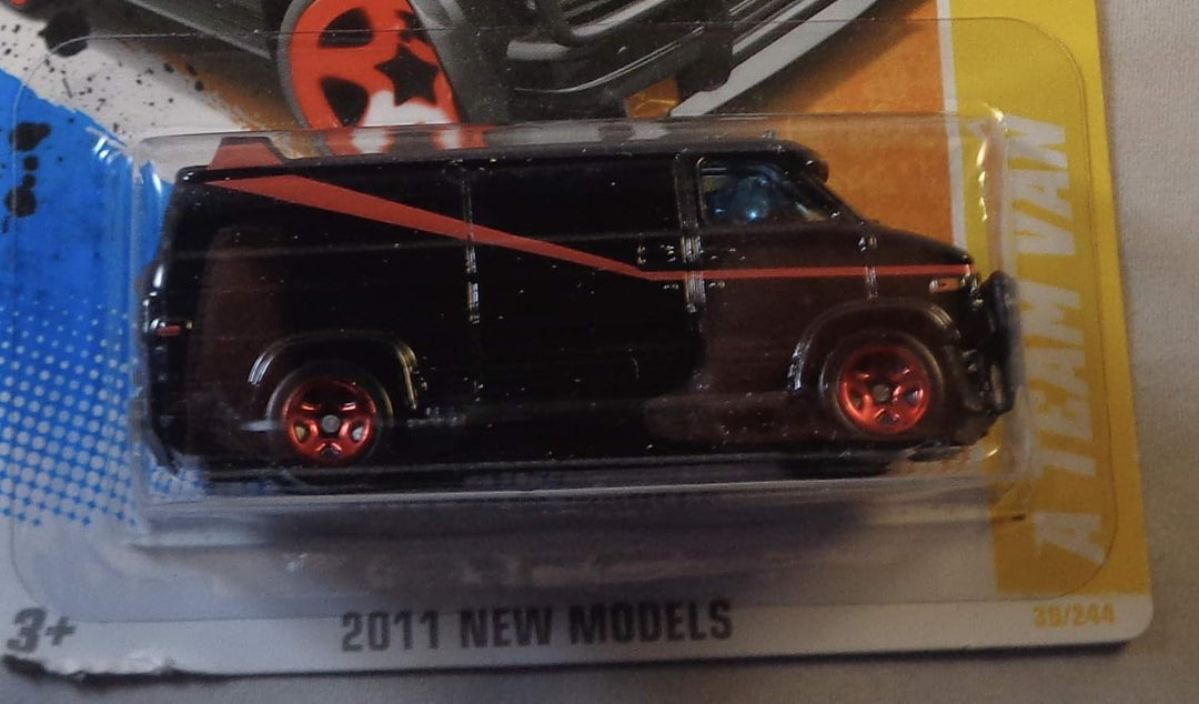 2011 Hot Wheels A Team Van Black #39/244 by Hot Wheels