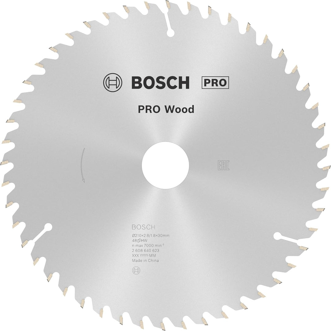 Bosch Accessories Bosch Professional 1x Kreissägeblatt Optiline Wood (Sägeblatt für Holz, Ø 210 x 30