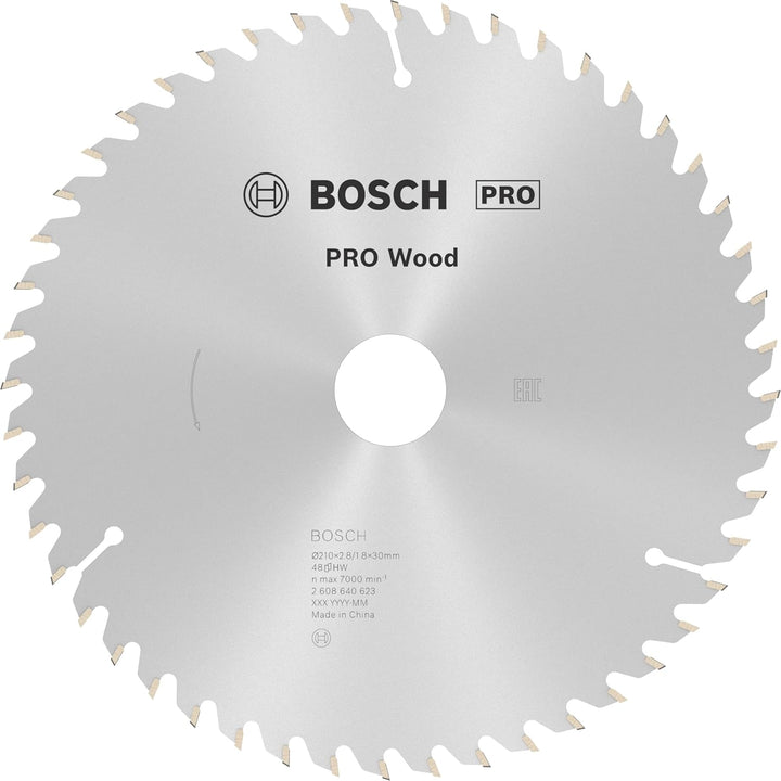 Bosch Accessories Bosch Professional 1x Kreissägeblatt Optiline Wood (Sägeblatt für Holz, Ø 210 x 30