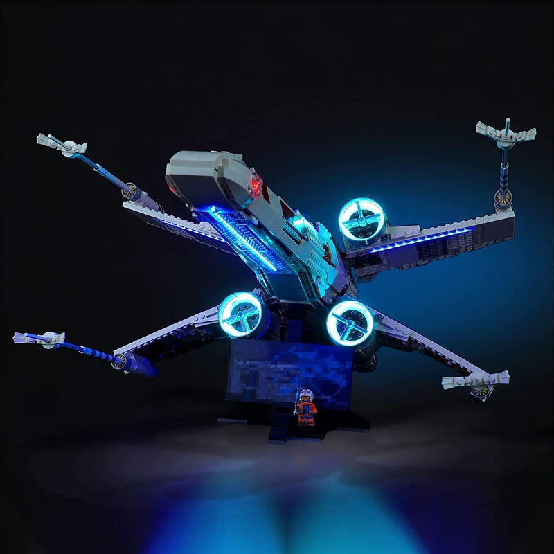 Led Licht Set für Lego 75355 X-Wing Starfighter (Kein Lego-Modell), Dekorationsbeleuchtungsset für L