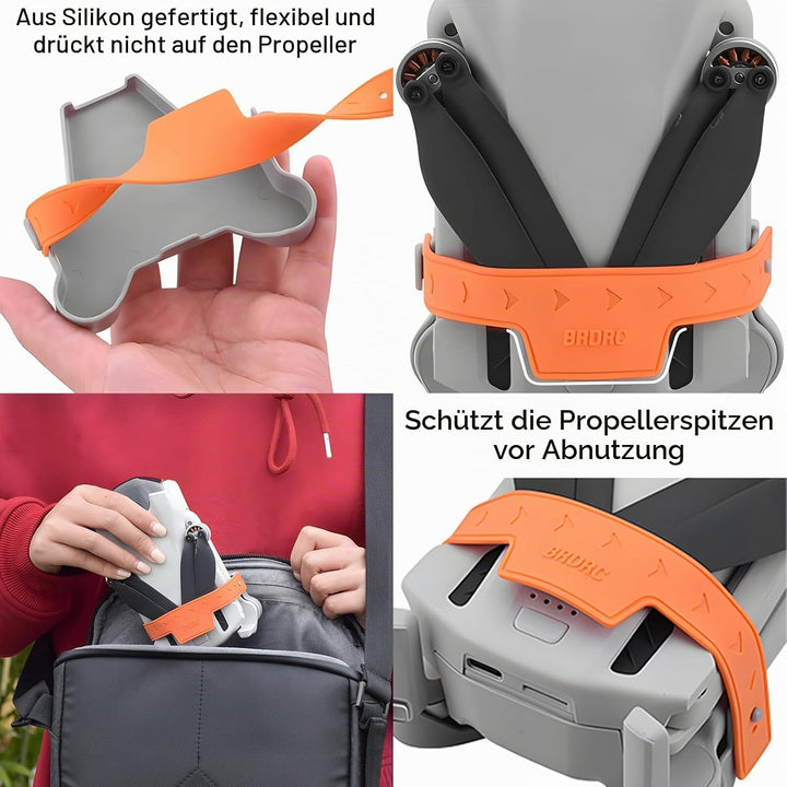 Mini 3 Pro Propeller – mit Blattschutz Propellerhalter Propeller Stabilisator Fahrwerk Beinen faltba