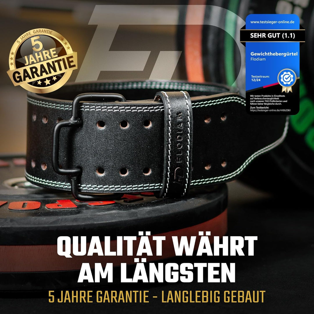 Profi Gewichthebergürtel Quick Power Design Herren & Damen [Quick Claw] Schnellverschluss Gym Liftin