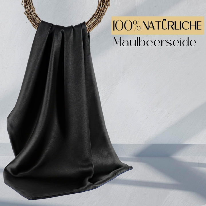 ZIMASILK Kissenbezug aus 100% Seide für Haare und Haut. Doppelseitige 19 Momme Reine Maulbeerseide K