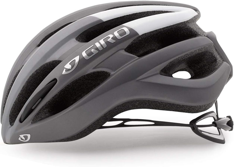 Giro Herren Fahrradhelm Foray 16 M (55-59 cm) Matte Titanium/White, M (55-59 cm) Matte Titanium/Whit