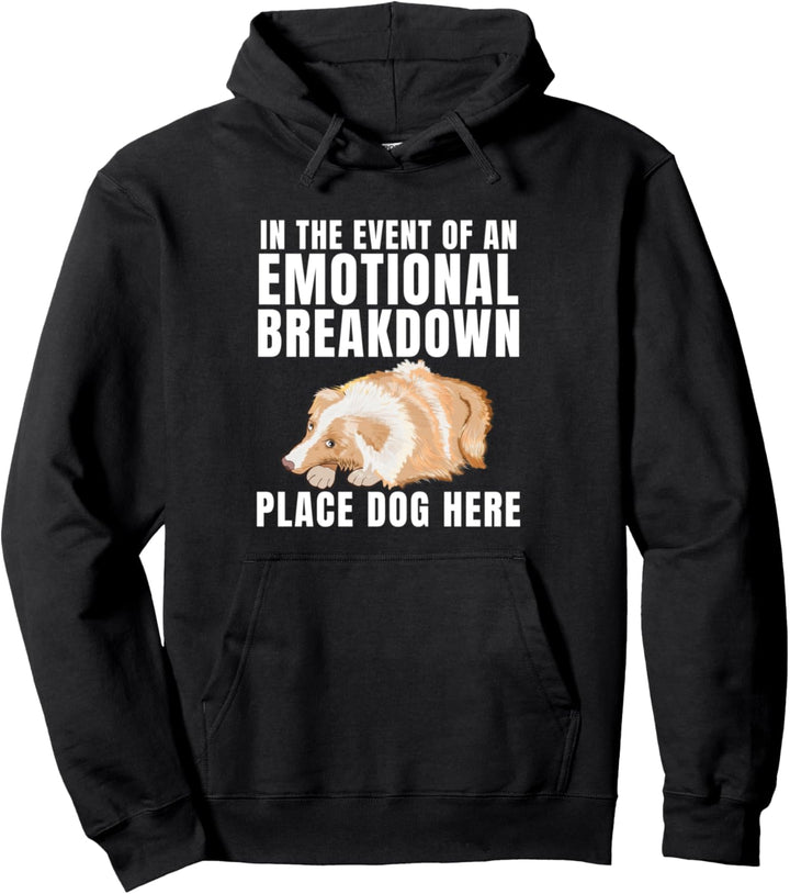 Niedlicher Australian Shepherd Hundehalter Lustige Pullover Hoodie