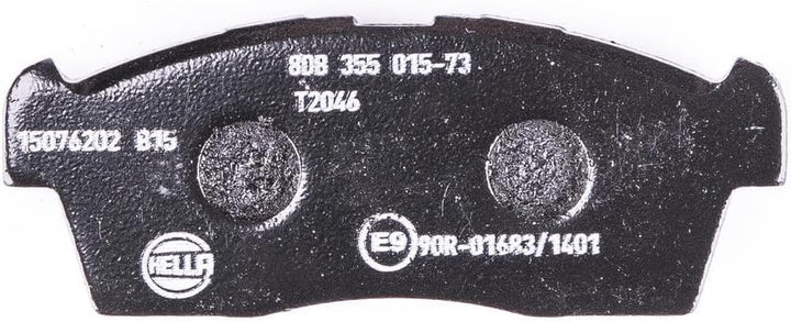 HELLA PAGID 8DB 355 015-731 Bremsbelagsatz - T2046 - Dicke/Stärke: 14.7mm - Bremssystem: Sumitomo -