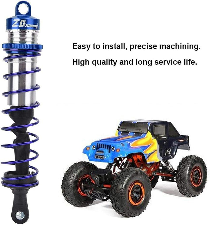Dilwe 4 Stück RC Car Front Stossdämpfer hinten, Metall Öldruck Einstellbarer Stossdämpfer RC Upgrade