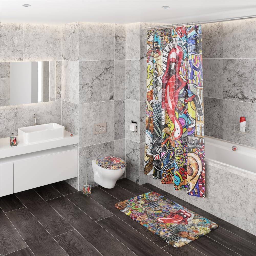Sanilo Badematte 53 x 53 cm, rutschfeste Duschmatte für Dusche und Badewanne, Antirutschmatte maschi