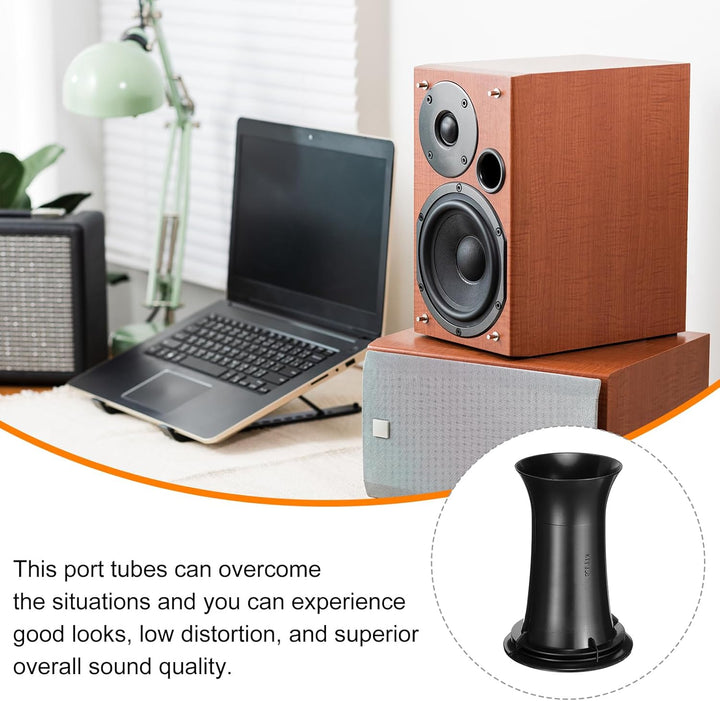 QUARKZMAN 5 Stück 98x160mm Lautsprecher Bassreflexrohr Subwoofer Portrohr Bass Woofer Box Lautsprech