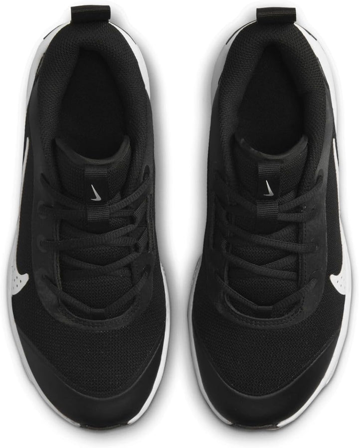 Nike Unisex Kinder Omni Sneaker 35.5 EU Black White, 35.5 EU Black White